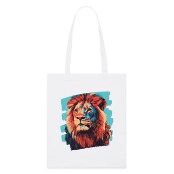 Leo Rétro - Tote bag bio Stanley/Stella - blanc - Devant