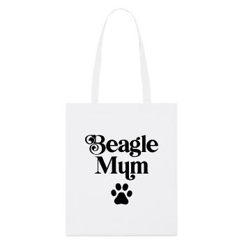 Maman Beagle - Tote bag bio Stanley/Stella - blanc - Devant