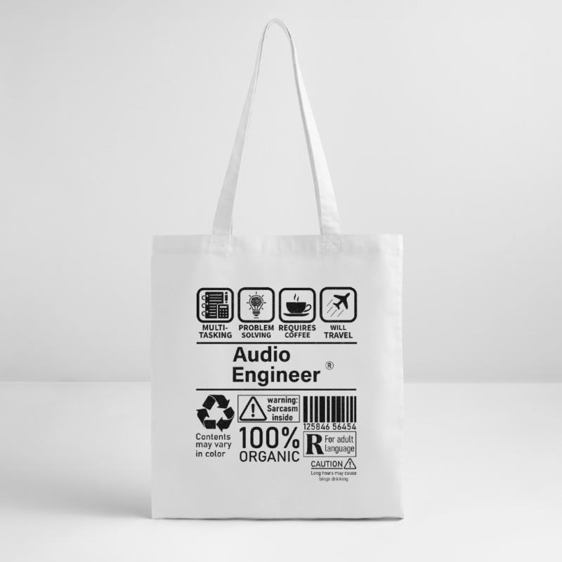 Audio Engineer multi tasking problem solving Stanley/Stella Organic Tote Bag