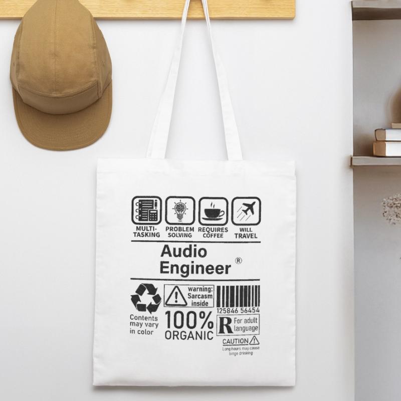 Audio Engineer multi tasking problem solving Stanley/Stella Organic Tote Bag