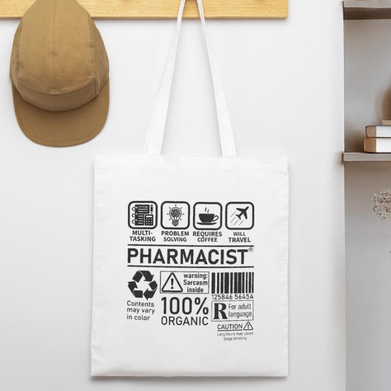 Pharmacist multi tasking problem solving Stanley/Stella Organic Tote Bag