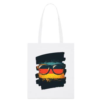Lunettes de soleil Drapeau de l’Allemagne - Tote bag bio Stanley/Stella - blanc - Devant
