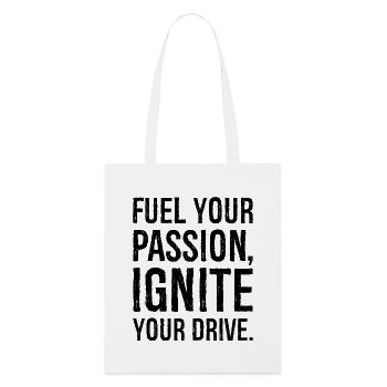 fuel your passion your drive - Stanley/Stella Organic Tote Bag - white - Front
