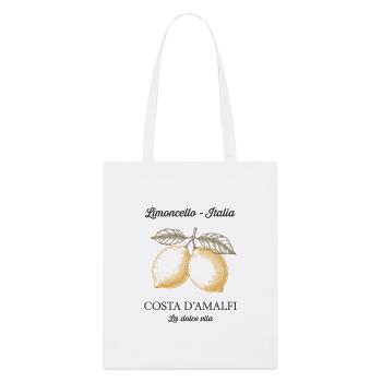 Limoncello Italia Costa Amalfi - Tote bag bio Stanley/Stella - blanc - Devant