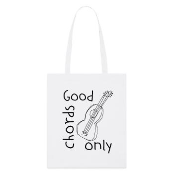 Good Chords Only Guitar - Stanley/Stella Organic Tote Bag - white - Front