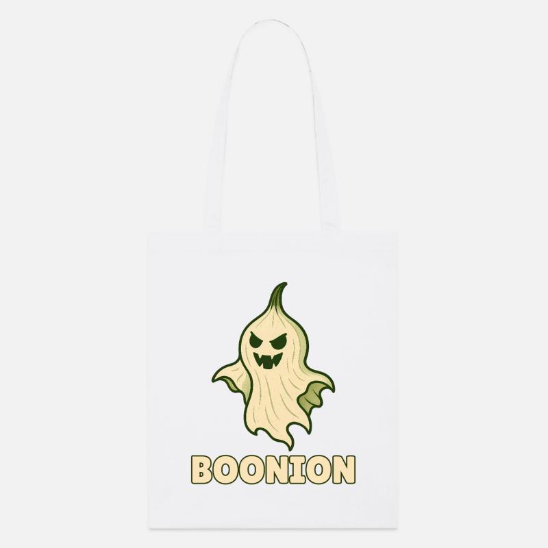 Funny Vegetable Monster – Halloween Fun - Stanley/Stella Organic Tote Bag - white