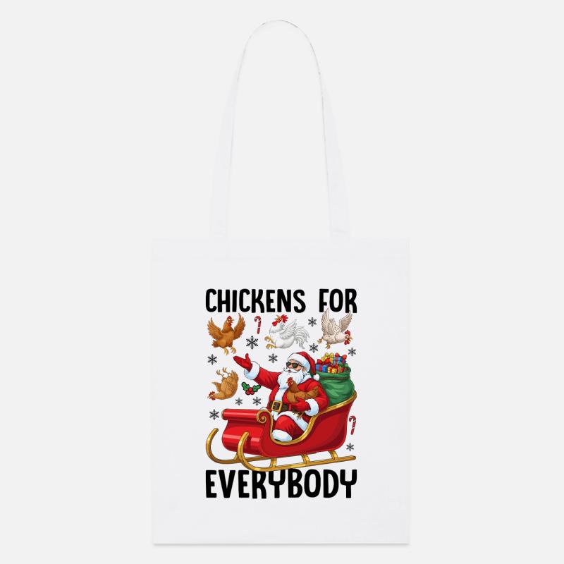Chickens for Everybody - Stanley/Stella Bio-Stoffbeutel - Weiß