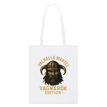 Valhalla attend les Vikings de l’édition Vagnarök - Tote bag bio Stanley/Stella - blanc - Devant