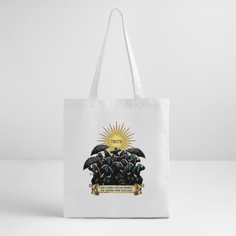 Vampires Avoid the Light Satire Stanley/Stella Organic Tote Bag