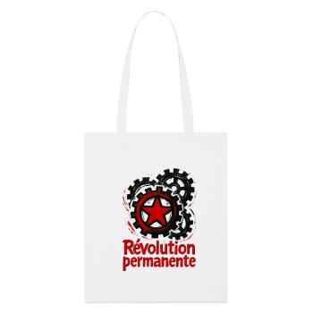 antifa_gauche__-34- - Tote bag bio Stanley/Stella - blanc - Devant