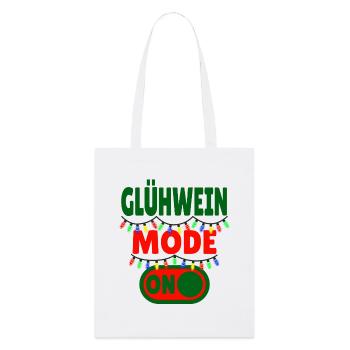 Glühwein Mode ON - Stanley/Stella Organic Tote Bag - white - Front