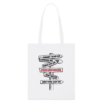 Baltic Sea resort Kühlungsborn Baltic Sea Holidays Beach Sea - Stanley/Stella Organic Tote Bag - white - Front