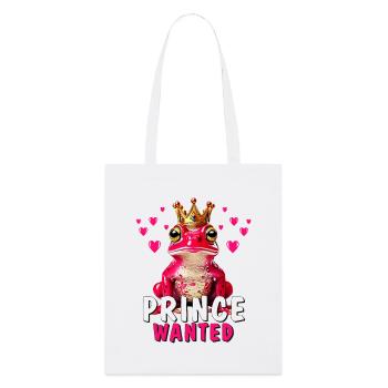 PRINCE GRENOUILLE RECHERCHÉ - Tote bag bio Stanley/Stella - blanc - Devant