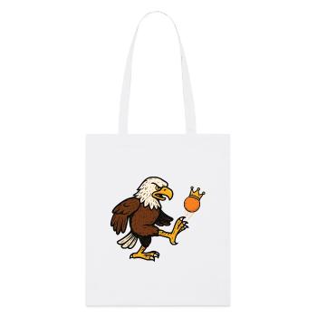 Non à la monarchie patriotique anti-autoritaire - Tote bag bio Stanley/Stella - blanc - Devant