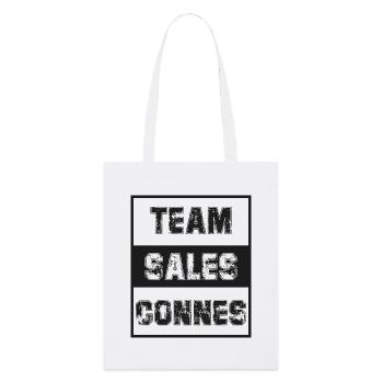 sales connes de madame Brigitte  - Tote bag bio Stanley/Stella - blanc - Devant