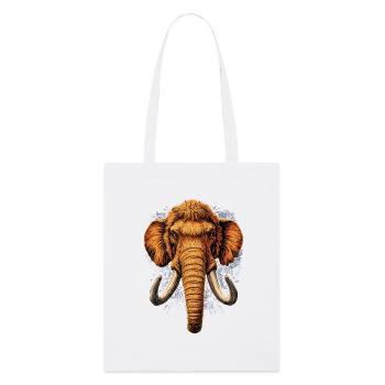 Mammouth Mammouth Laineux Âge glaciaire Mammouths Mammouth Doux - Tote bag bio Stanley/Stella - blanc - Devant