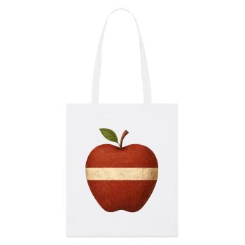 Lettonie - Tote bag bio Stanley/Stella - blanc - Devant