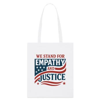 Forensic Nurse Practitioner Empathy & Justice - Stanley/Stella Organic Tote Bag - white - Front
