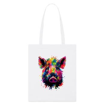 Wild boar Wild boar Wild boar Pig Hunter - Stanley/Stella Organic Tote Bag - white - Front