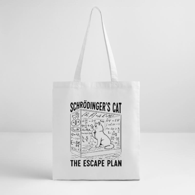 Le Chat de Schrödinger Le Plan d’évasion Tote bag bio Stanley/Stella