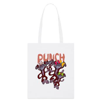 Punch - Stanley/Stella Organic Tote Bag - white - Front