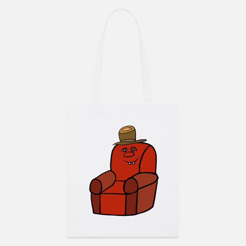 Drôle, drôle, drôle, convivial pour le fauteuil - Tote bag bio Stanley/Stella - blanc