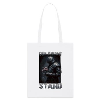 Tournoi médiéval des chevaliers de Bouhourt Tjost Buhurt - Tote bag bio Stanley/Stella - blanc - Devant
