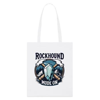 Rockhound Mode sur la géologie de la chasse aux roches - Tote bag bio Stanley/Stella - blanc - Devant