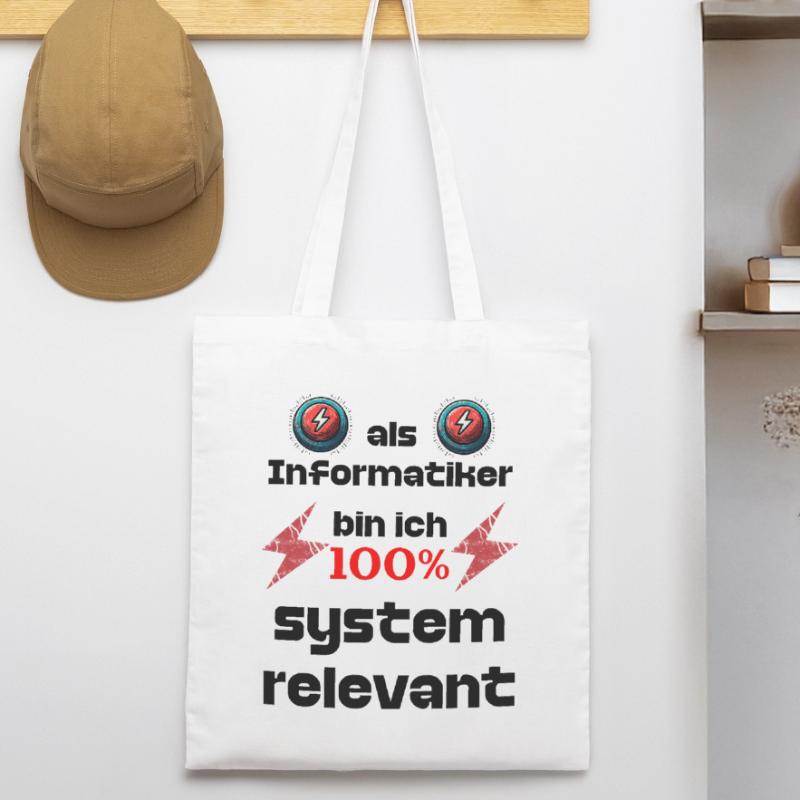 Informatiker Techniker Beruf System Administrator Stanley/Stella Bio-Stoffbeutel