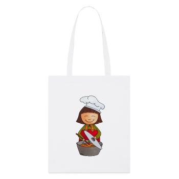 Madame Le Chef - Tote bag bio Stanley/Stella - blanc - Devant