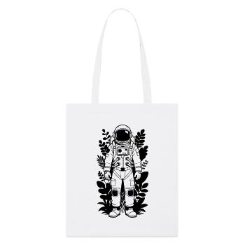 astronaute - Tote bag bio Stanley/Stella - blanc - Devant