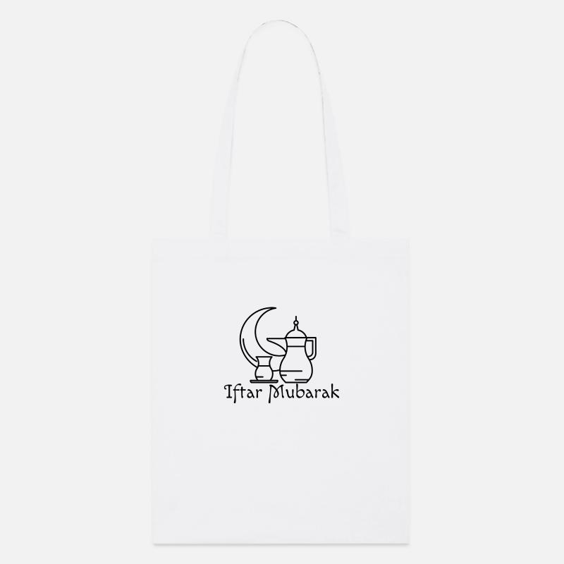 Ramadan Geschenk - Stanley/Stella Bio-Stoffbeutel - Weiß