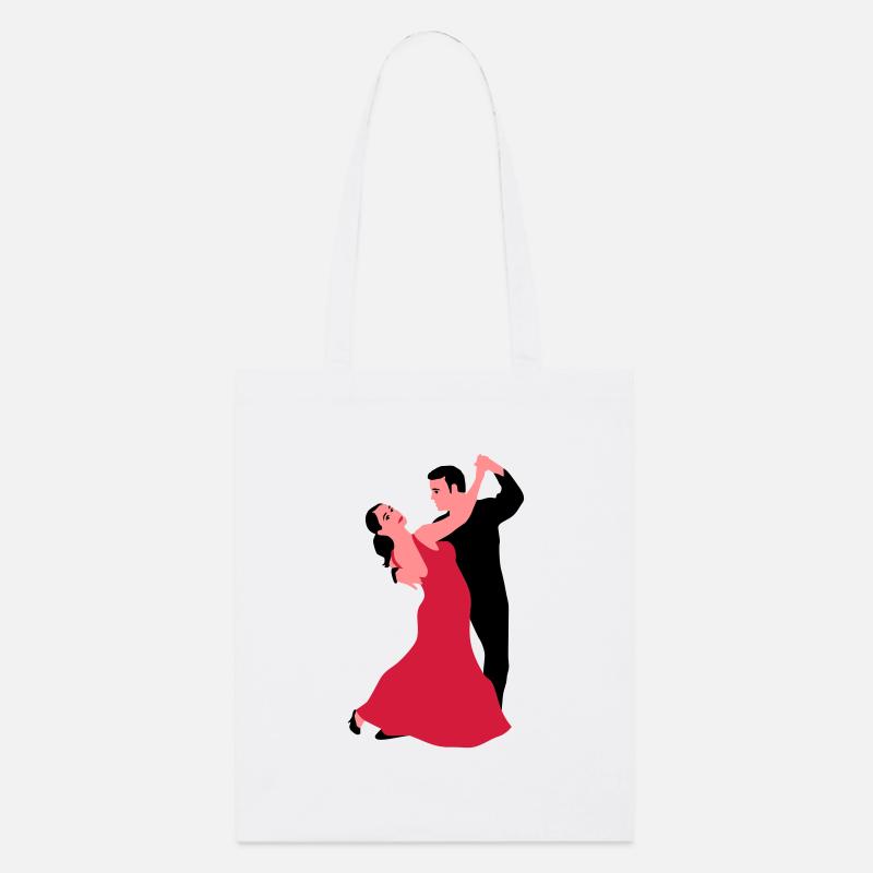 tanzpaar_a_3c - Stanley/Stella Organic Tote Bag - white