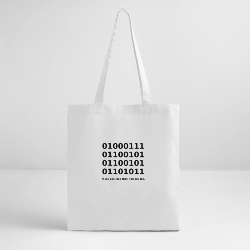 Binary / Binary Code Binary Code Funny T-Shirt Stanley/Stella Organic Tote Bag