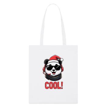 Panda cool - Tote bag bio Stanley/Stella - blanc - Devant