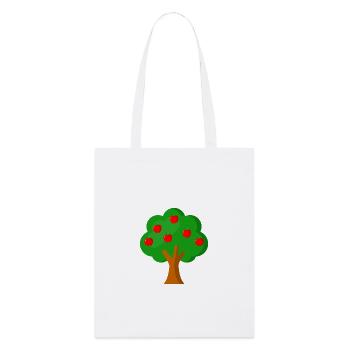 un pommier - Tote bag bio Stanley/Stella - blanc - Devant