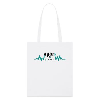 sport - Stanley/Stella Organic Tote Bag - white - Front