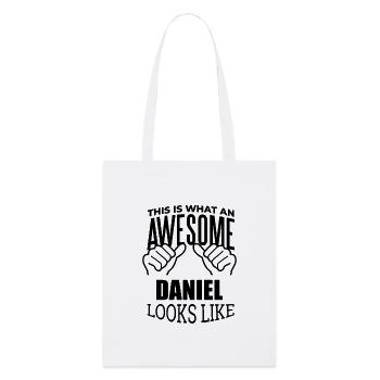 Daniel - Stanley/Stella Bio-Stoffbeutel - Weiß - Vorne