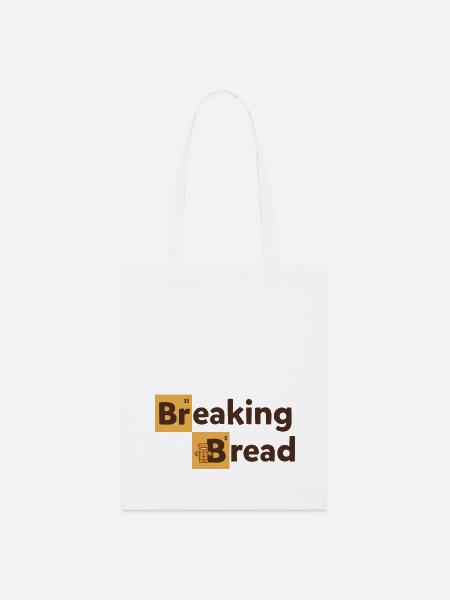 Bernd Das Brot Breaking Bread - Stanley/Stella Bio-Stoffbeutel - Weiß