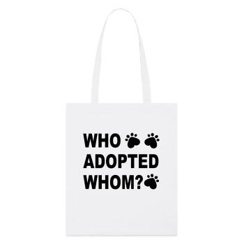 Chien - Tote bag bio Stanley/Stella - blanc - Devant
