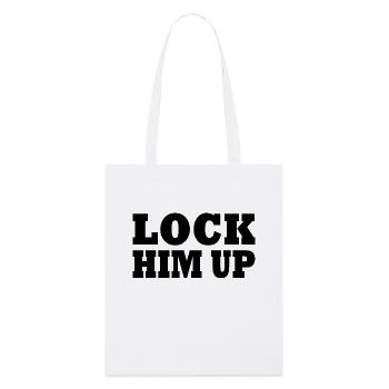 Lock him up - Tote bag bio Stanley/Stella - blanc - Devant