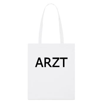 Arzt - Stanley/Stella Bio-Stoffbeutel - Weiß - Vorne