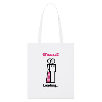 Bride Chargement en cours ... - Tote bag bio Stanley/Stella - blanc - Devant