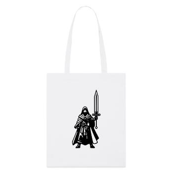 Warrior - Stanley/Stella Organic Tote Bag - white - Front