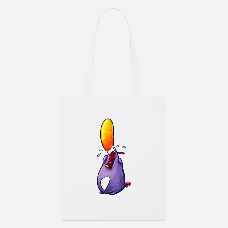 plärrender pinguin - Stanley/Stella Bio-Stoffbeutel - Weiß