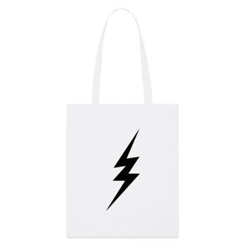 éclairs - Tote bag bio Stanley/Stella - blanc - Devant