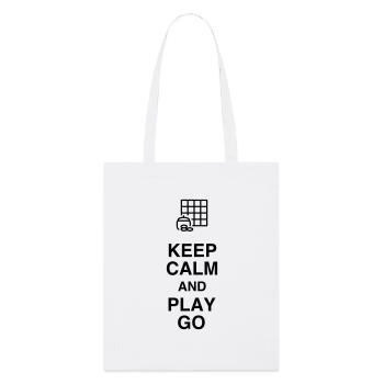 Jeu de Go Stratégie Sport Sportif Joueur - Tote bag bio Stanley/Stella - blanc - Devant