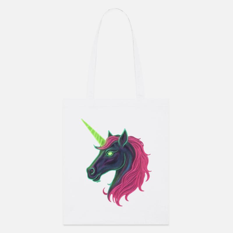 Neon Licorne Licorne - Tote bag bio Stanley/Stella - blanc