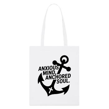 Hébreux 6 Verset biblique Jésus Foi - Tote bag bio Stanley/Stella - blanc - Devant