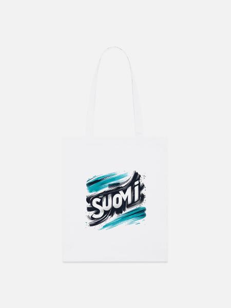 Suomi Finland Finnland - Stanley/Stella Bio-Stoffbeutel - Weiß
